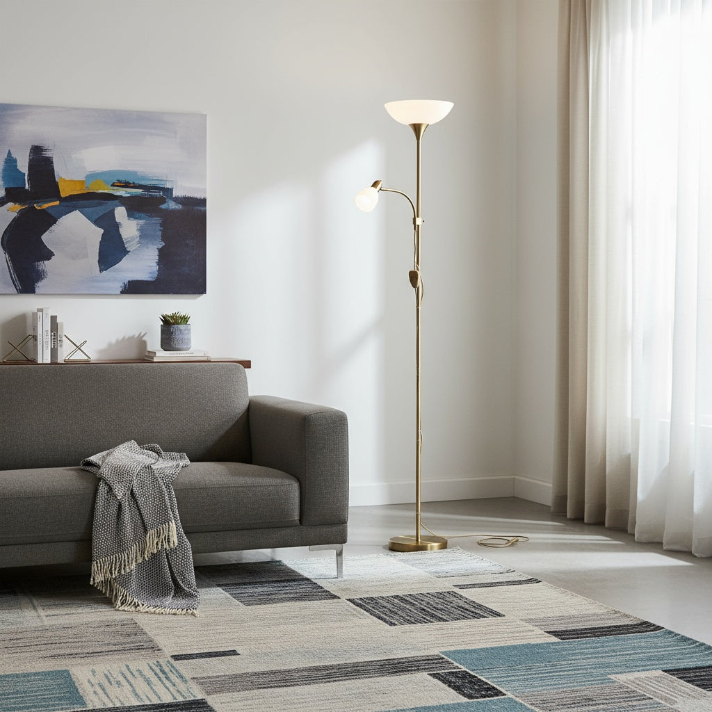 Lampadar UP 2 Gold 176.5CM Eglo