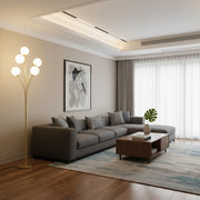 Lampadar MERVA Gold 5xG9 175CM