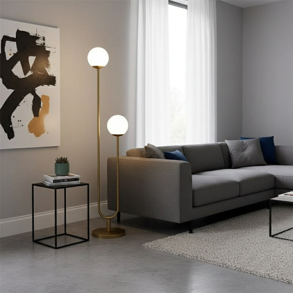 Lampadar MERVA Gold 165CM