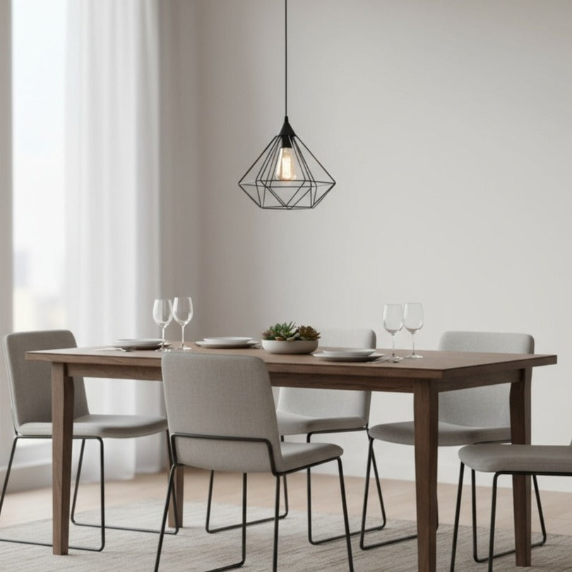 Pendul TARBES Black 1xE27 Eglo Ø32.5CM