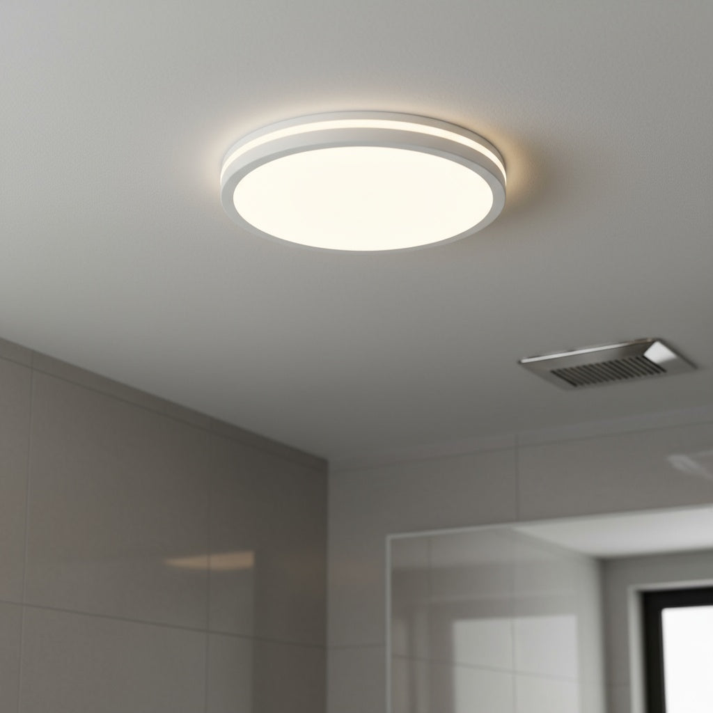 Lustra LED 40W Clyo White Echivalent 360W Alba