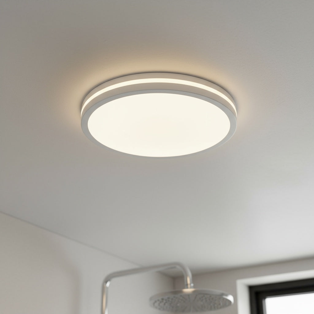 Lustra LED 40W Clyo White Echivalent 360W Alba