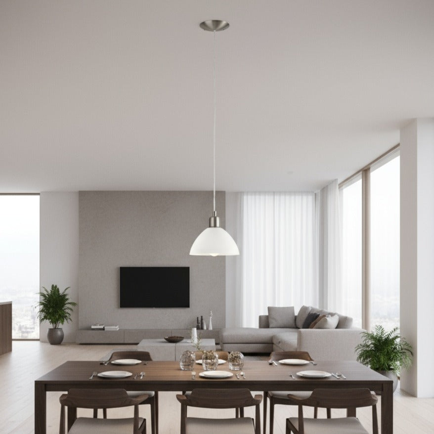 Pendul BRENDA Silver 1xE27 Eglo Ø20CM