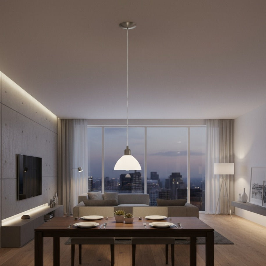 Pendul BRENDA Silver 1xE27 Eglo Ø20CM