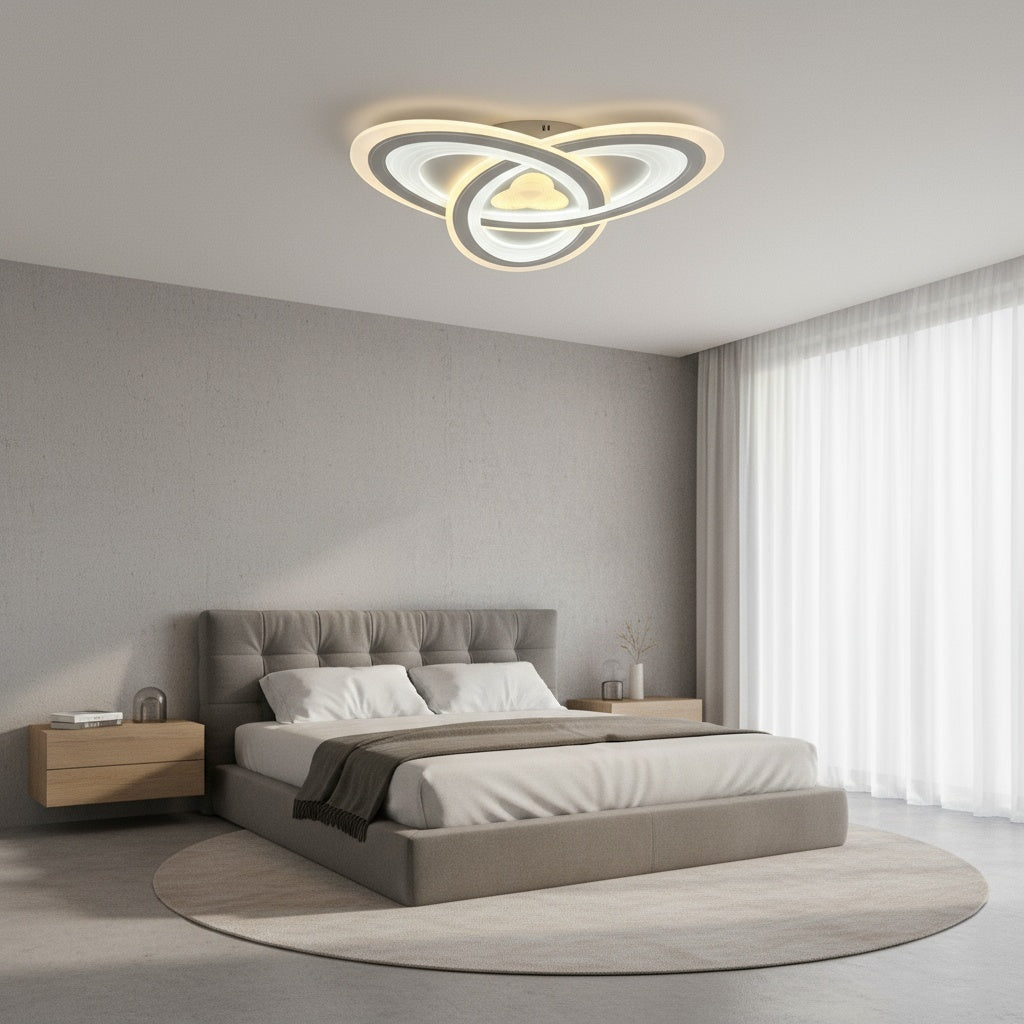 Lustra LED ATOM Echivalent 800W Telecomanda