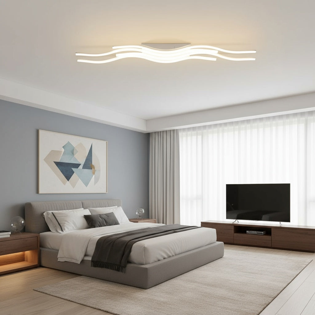 Lustra LED VECTRA White Echivalent 700W Telecomanda