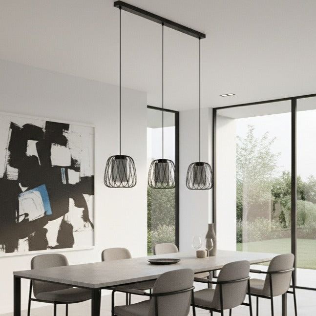 Lustra Suspendata FLORESTA Black 110CM