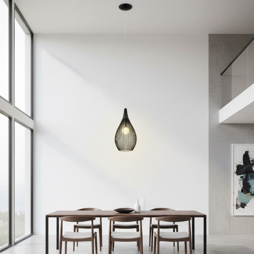 Pendul RAZONI Black 1xE27 Eglo Ø19CM