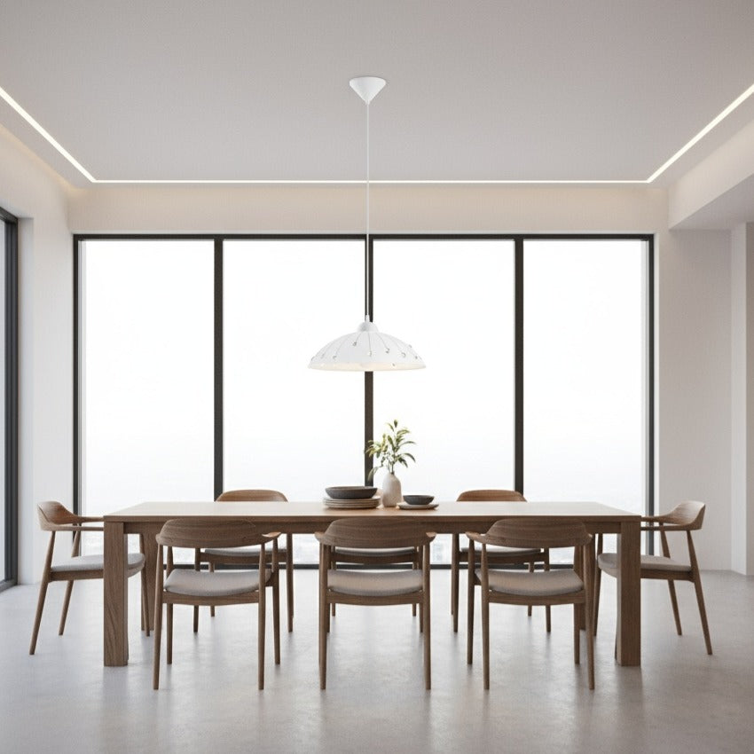 Pendul VETRO White 1xE27 Eglo Ø35CM