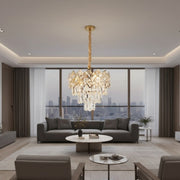 Candelabru Cristal MALLI Gold ⌀30CM