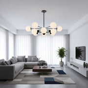 Lustra Abajur MAT BLACK 12XE27 DX103/6+6