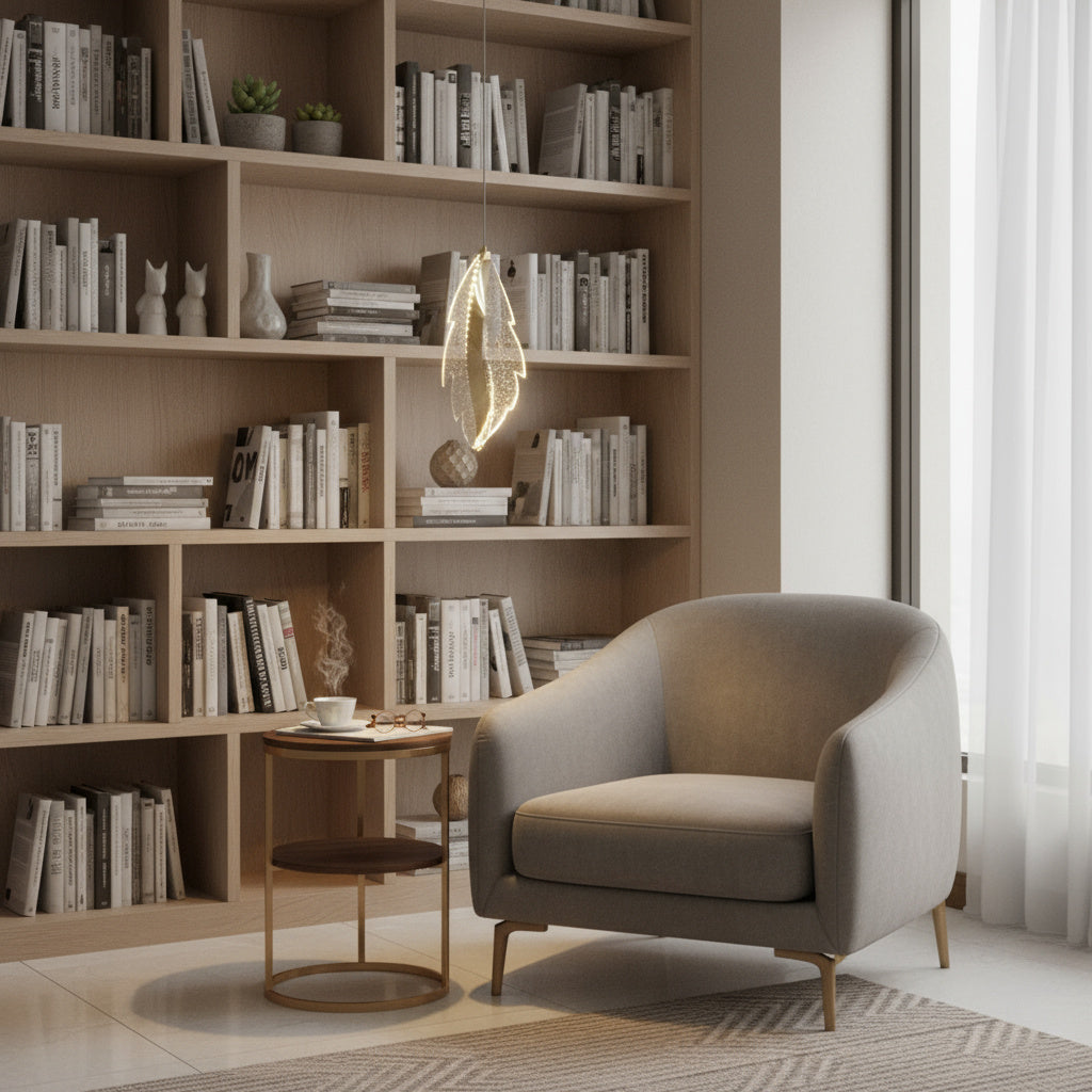 Pendul LED LEAF Premium Gold