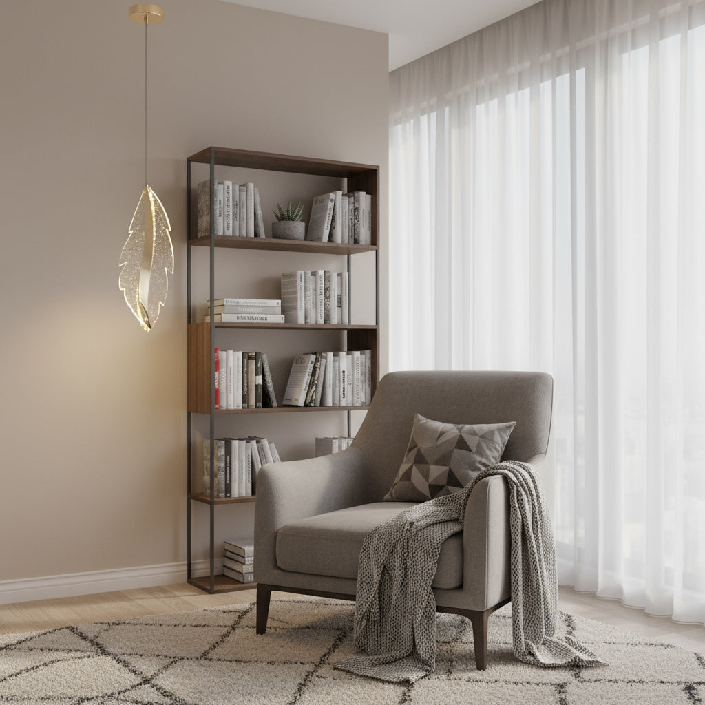 Pendul LED LEAF Premium Gold