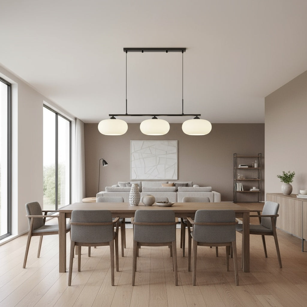 Lustra MALA Black Abajur MAT 3XE27