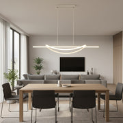 Lustra LED SIMA Suspendata White Echivalent 500W Telecomanda