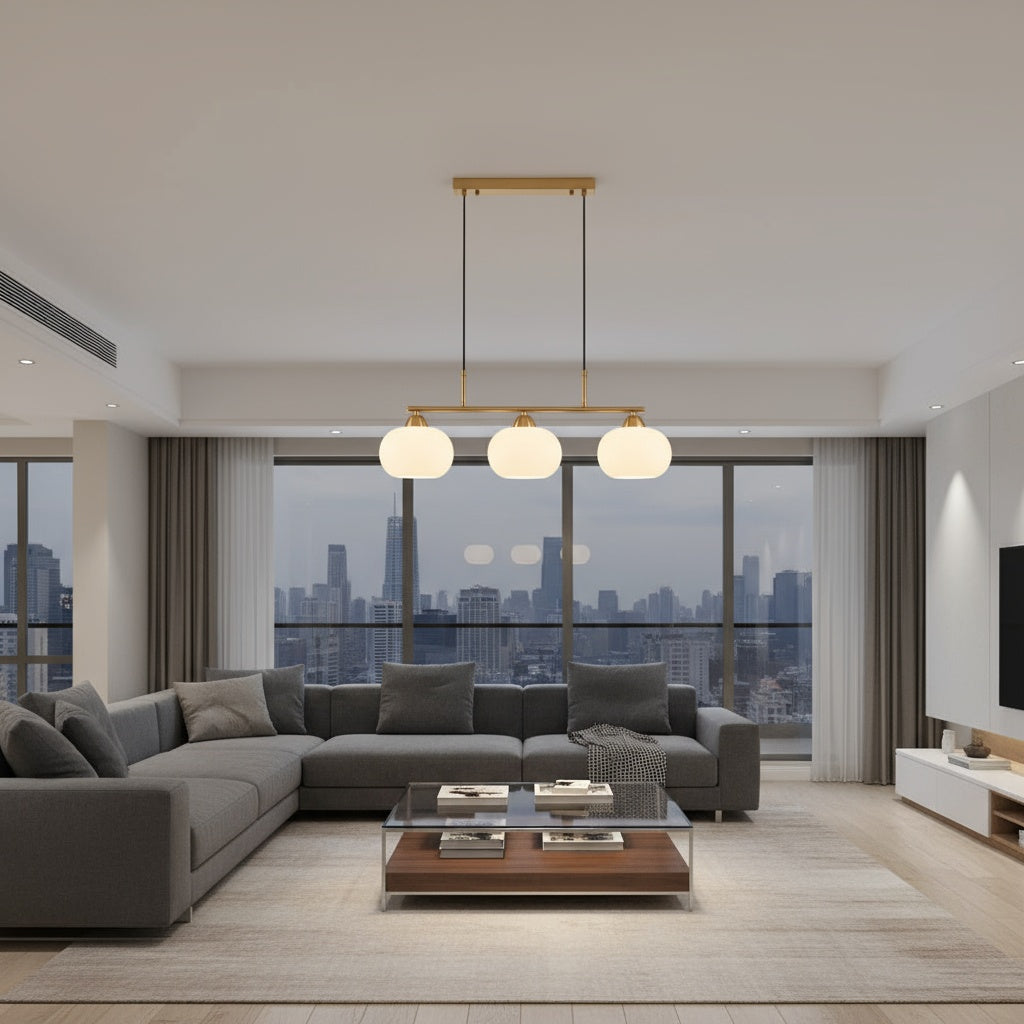 Lustra MALA Gold Abajur MAT 3XE27