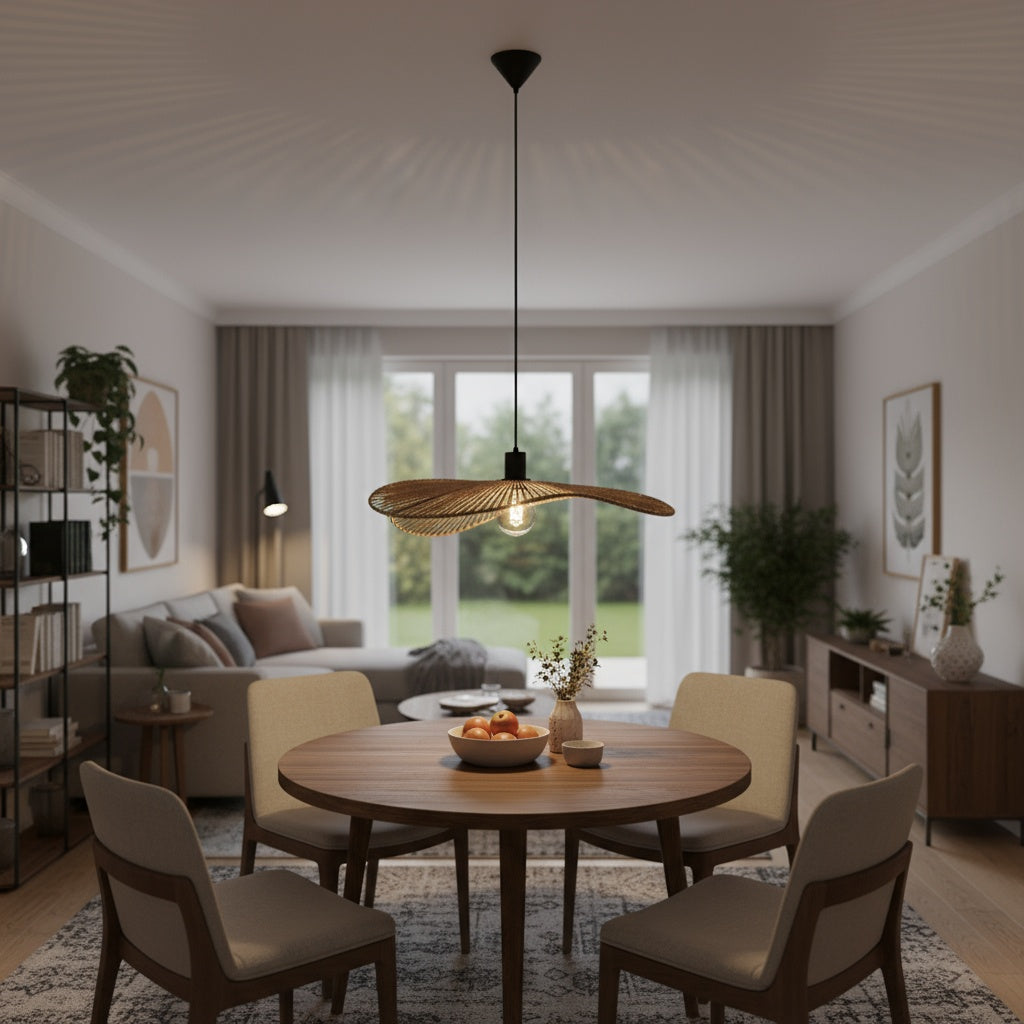 Pendul SIRUELA Black & Brown 1xE27 Eglo