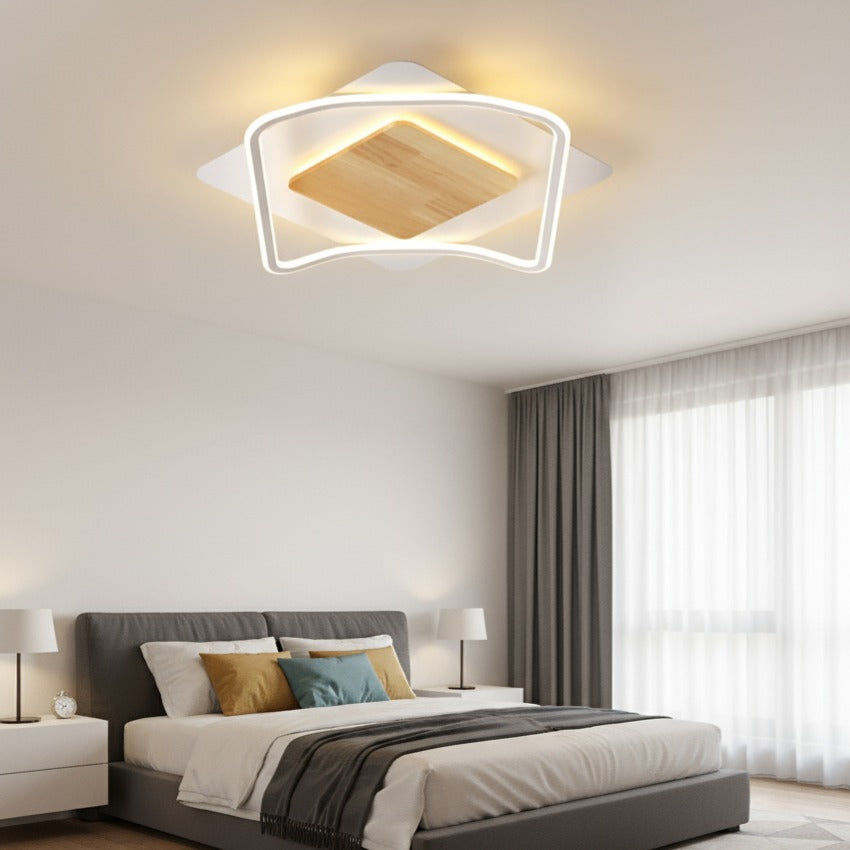 Lustra LED JORO Square Echivalent 650W Telecomanda