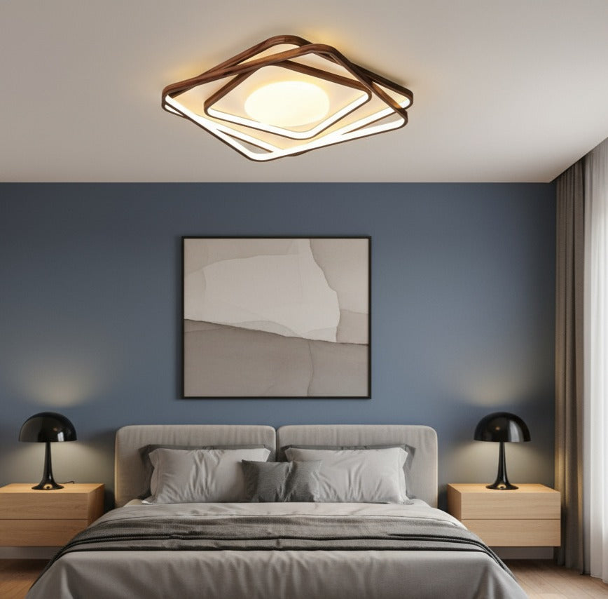 Lustra LED KREO Square Echivalent 900W Telecomanda