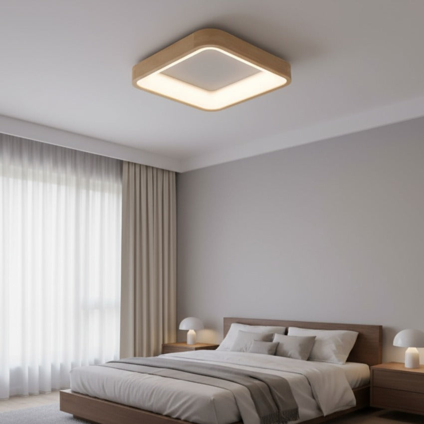 Lustra LED LENA Square Echivalent 400W Telecomanda