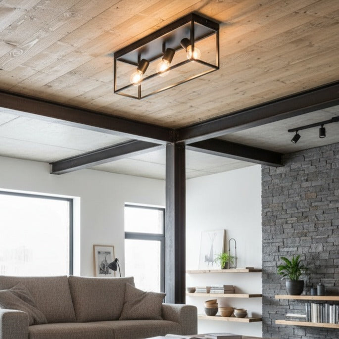 Lustra SILENTINA Black 54CM Eglo