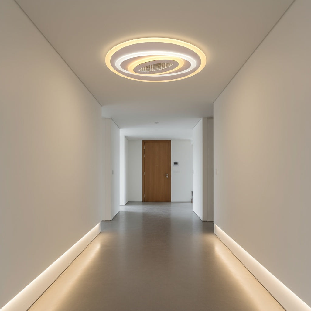 Lustra LED YULU ROUND Echivalent 350W Telecomanda