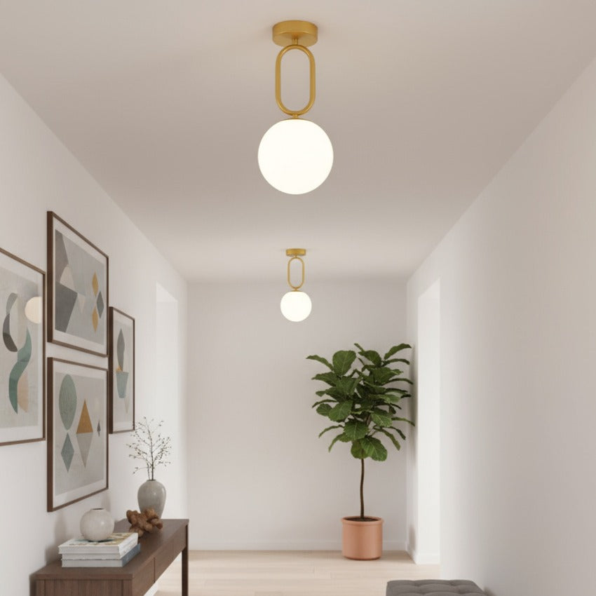 Lustra VIMO Gold Abajur Mat 1xE27