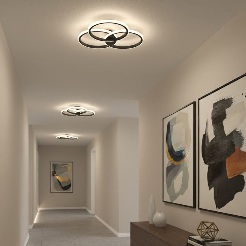 Aplica LED DREVA Black Echivalent 150W