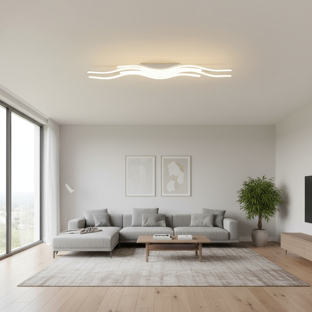 Lustra LED VECTRA White Echivalent 700W Telecomanda