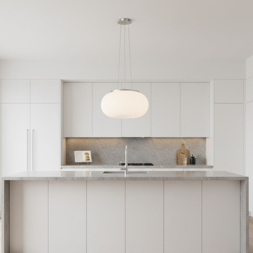 Lustra Suspendata OPTICA White Ø38CM Eglo