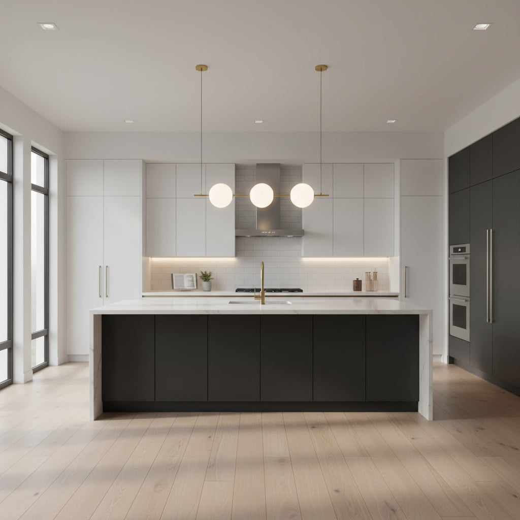 Lustra LED Suspendata KEZO Gold Echivalent 250W Telecomanda