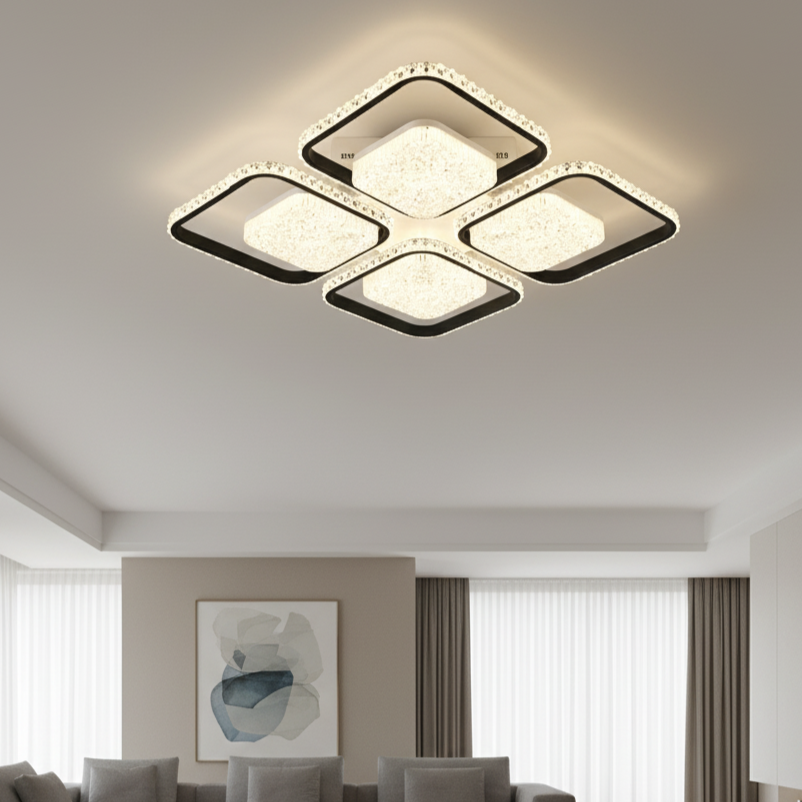 Lustra HIBO White Echivalent 1000W Telecomanda