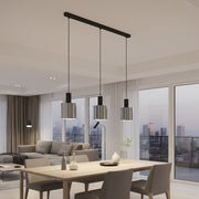 Lustra Suspendata GOROSIBA Black Eglo