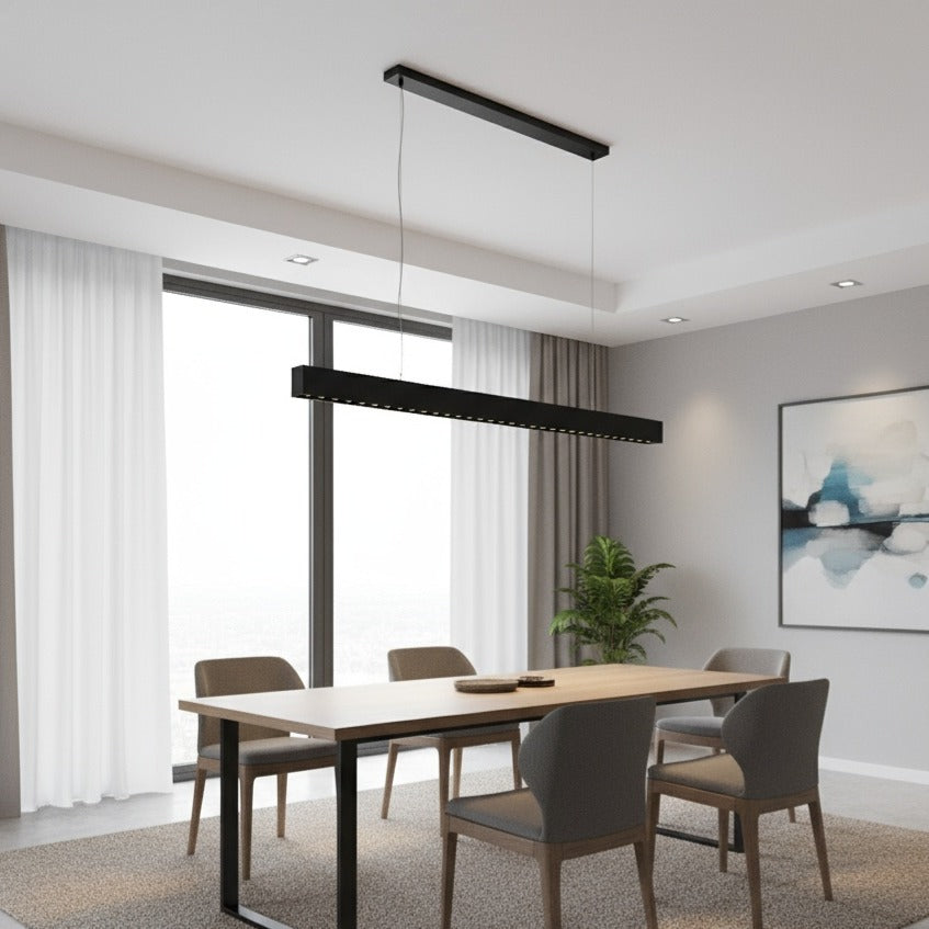 Lustra LED JIRA Suspendata Black Echivalent 250W