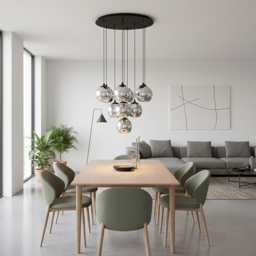 Lustra Suspendata ARISCANI Black Eglo