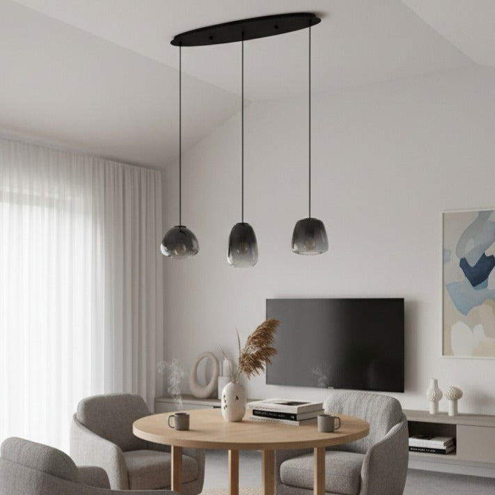 Lustra Suspendata AGUILARES Black 104.5CM