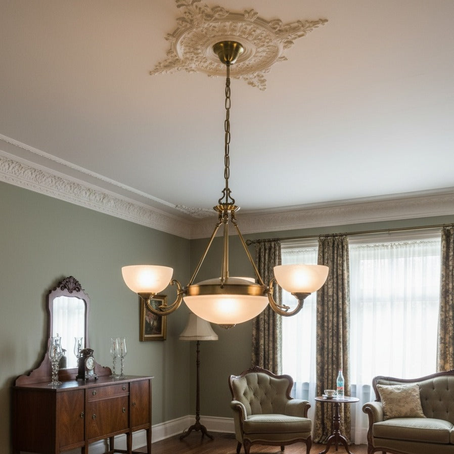 Lustra Vintage Maxi SAVOY Bronze 110x74CM