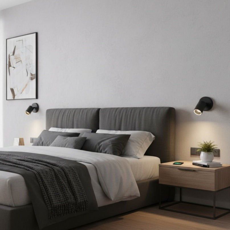 Aplica/Spot Reglabil STOCKHOLM 1 Black 6.5CM EGLO