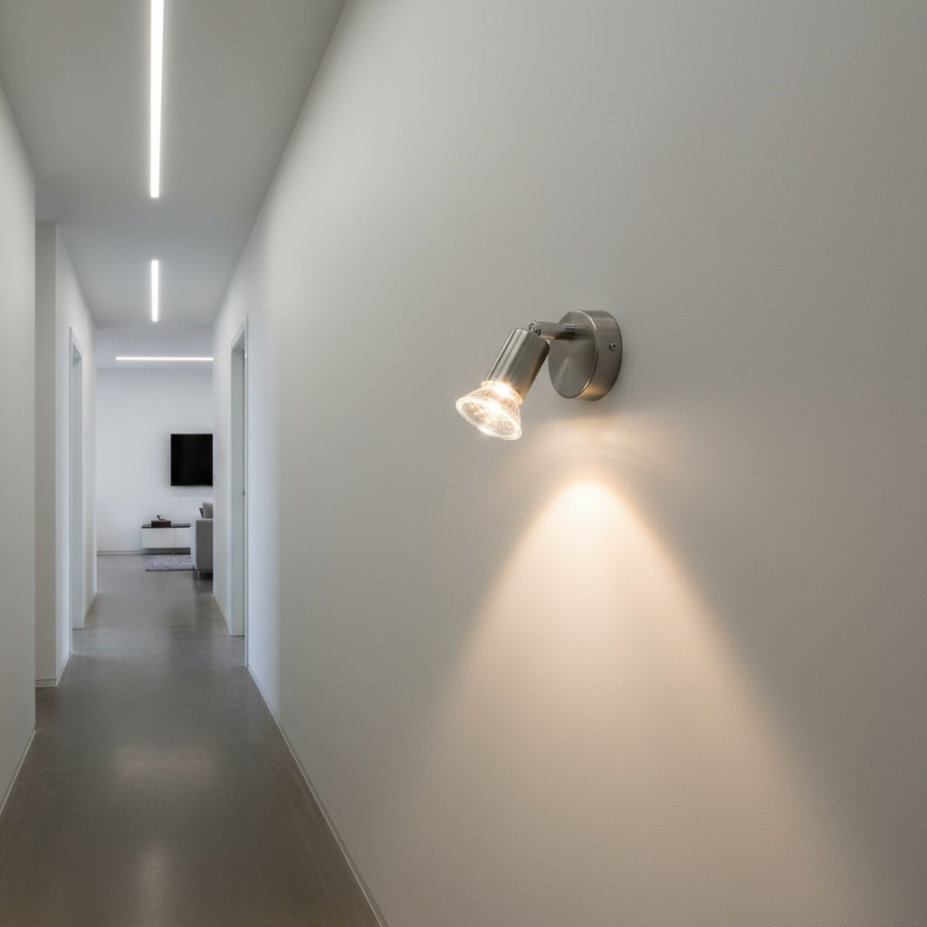 Aplica/Spot Reglabil MINI Silver EGLO