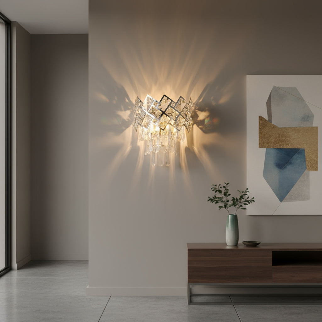 Aplica Perete Malli Silver Cristal