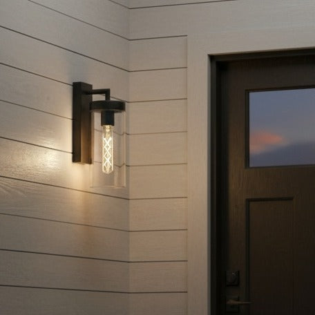 Aplica Exterior BOVOLONE Black Eglo