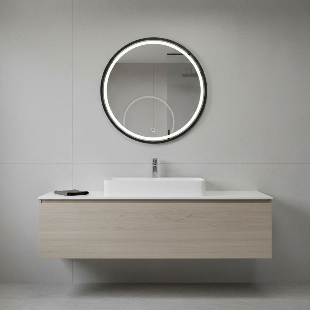 Oglinda LED Rotunda 80cm Touch