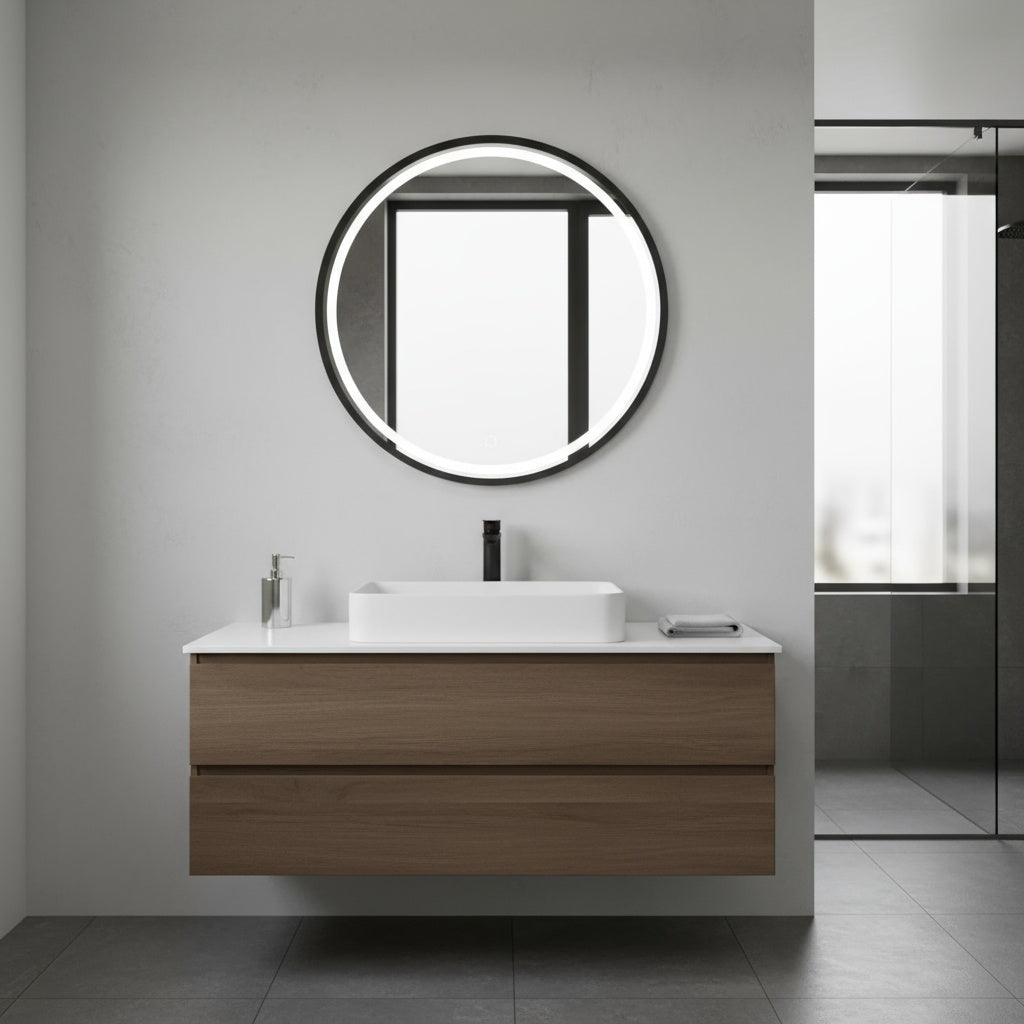 Oglinda LED Rotunda 80cm Touch