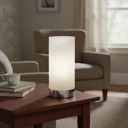 Veioza Decorativa DAMASCO 1 White & Silver Ø10CM