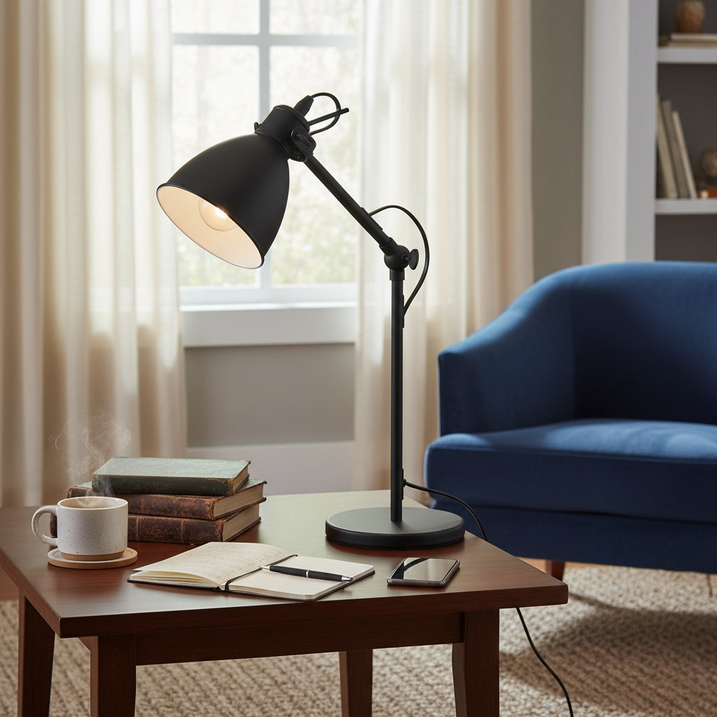 Veioza PRIDDY Black 43CM Eglo