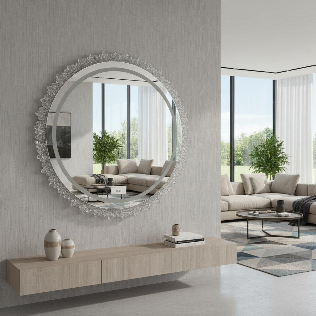 Oglinda LED Decorativa KIESA ⌀50CM