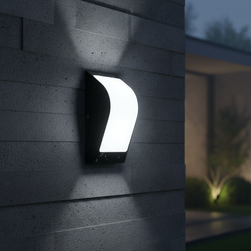 Aplica LED 12W LUMETTA Exterior Neagra