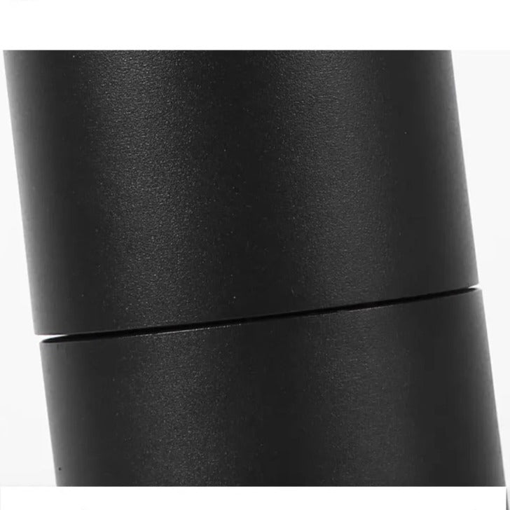 Spot LED Cilindric Aplicat Orientabil Negru 10W Lumina Neutra