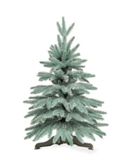 Brad Artificial De Craciun 60Cm Nordic Blue 62 Ramuri Cu Ace 3D Aspect Natural Christmas Tree