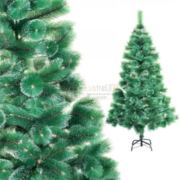 Brad Artificial de Craciun 150cm Pin Varfuri Ninse, Ace 3D, Suport Metalic A2